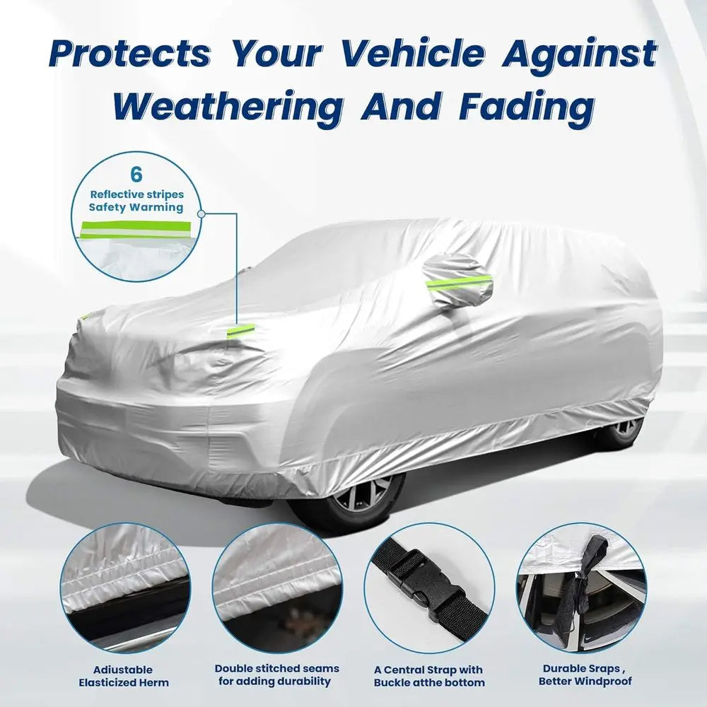 All Weather Suv Car Cover Featuring Uv And Hail Protection