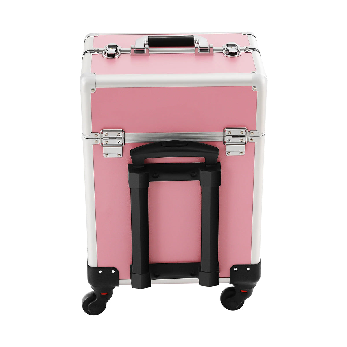 Professional Rolling Makeup Train Case With Removable Drawers