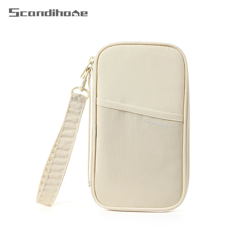 Scandihome Rfid Blocking Nylon Travel Passport Organizer