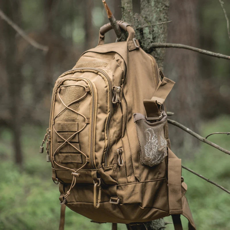 LQARMY Large Capacity Tactical Backpack For Travel And Hiking
