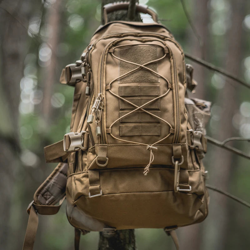 LQARMY Large Capacity Tactical Backpack For Travel And Hiking