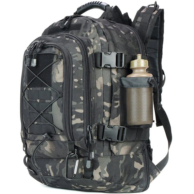 LQARMY Military Tactical Backpack For Outdoor Hiking Camping Travel