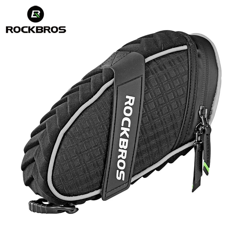 Rockbros Rainproof Reflective Rear Bike Saddle Storage Bag
