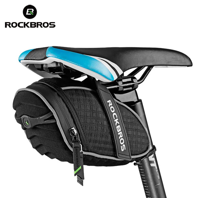 Rockbros Rainproof Reflective Rear Bike Saddle Storage Bag