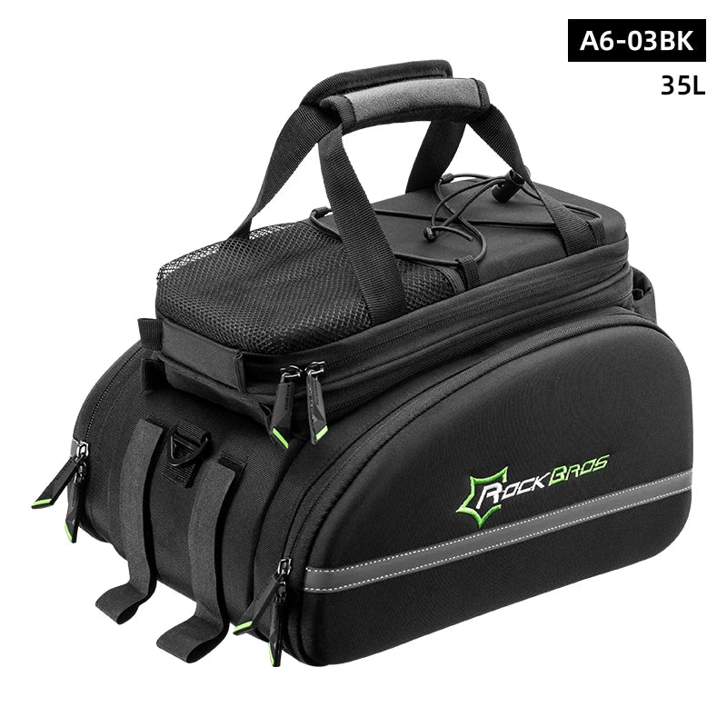 Rockbros Quick Release Bicycle Carrier Bag With Rain Cover