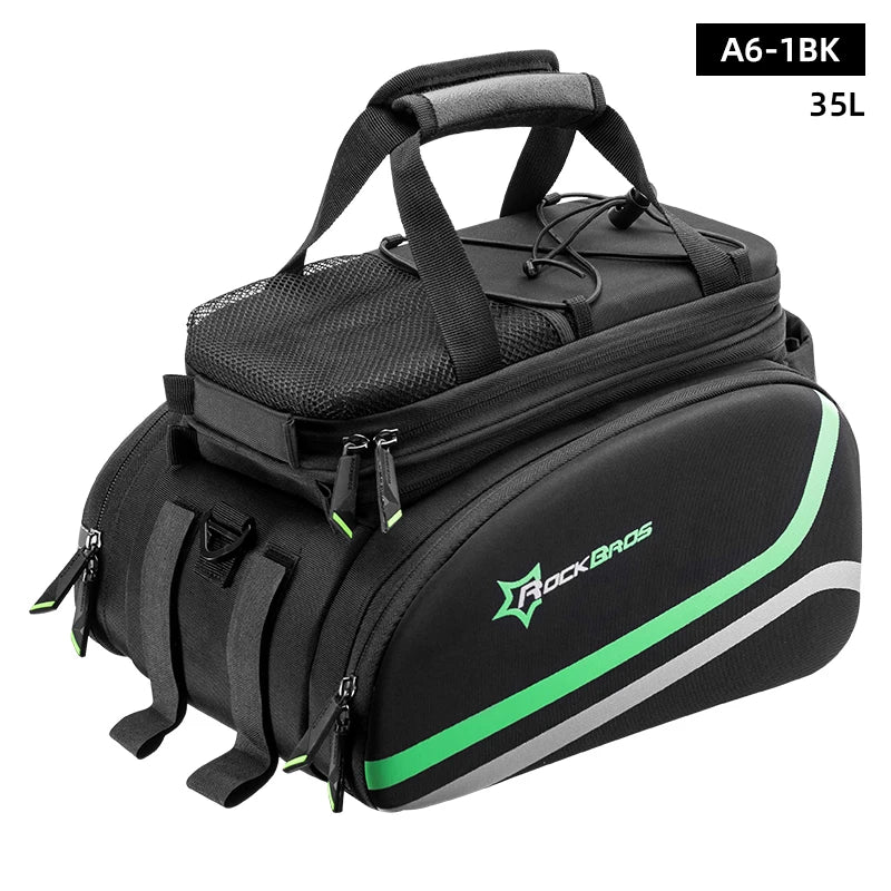 Rockbros Quick Release Bicycle Carrier Bag With Rain Cover