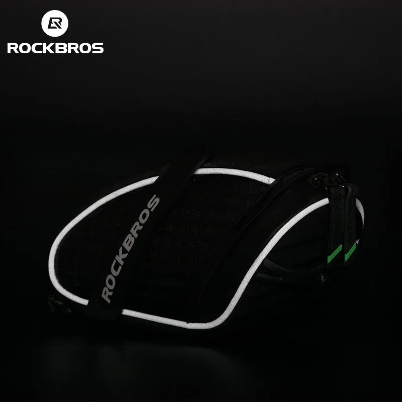 Rockbros Rainproof Reflective Rear Bike Saddle Storage Bag