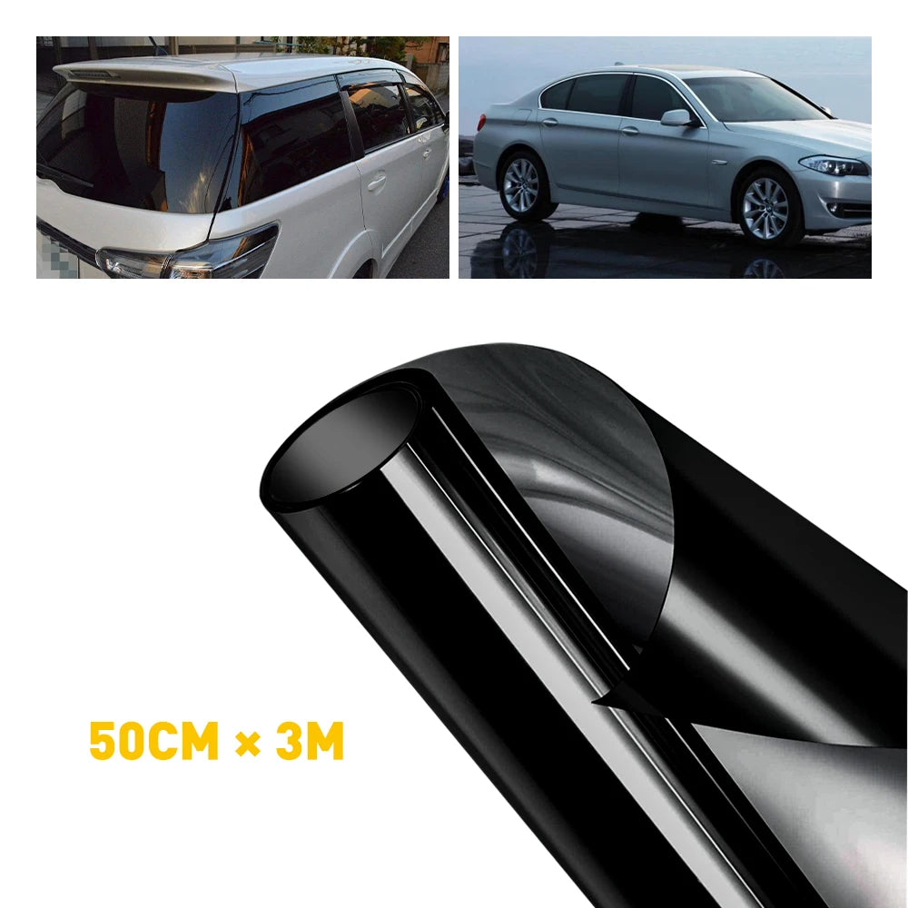 Car Window Privacy Tint Film With Solar UV Protection