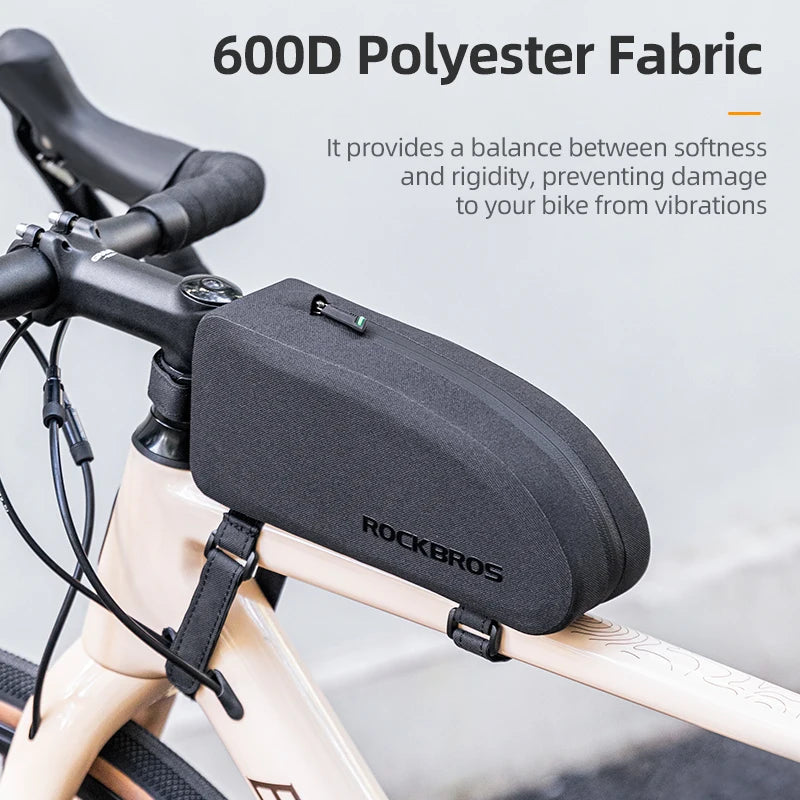 Rockbros Large Capacity Waterproof Top Tube Bicycle Bag
