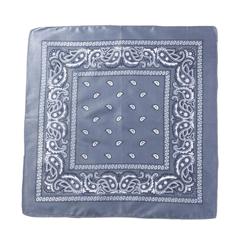 Premium Polyester Square Bandana Head Scarf Unisex