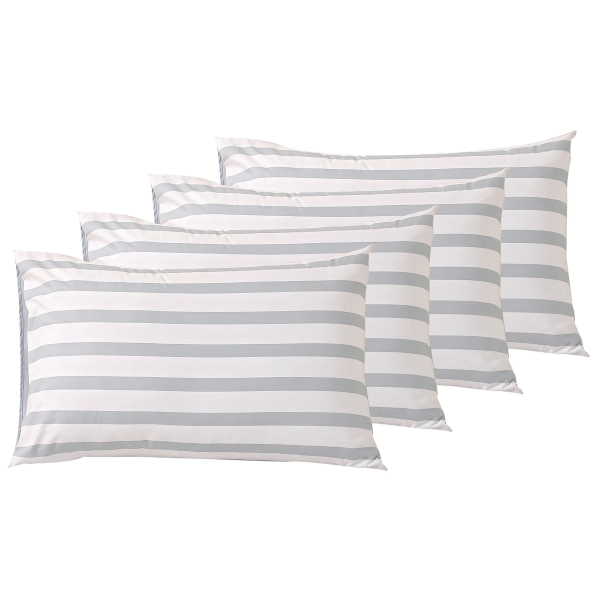 Easyum 4 Piece Printed Polyester Pillow Protector Set