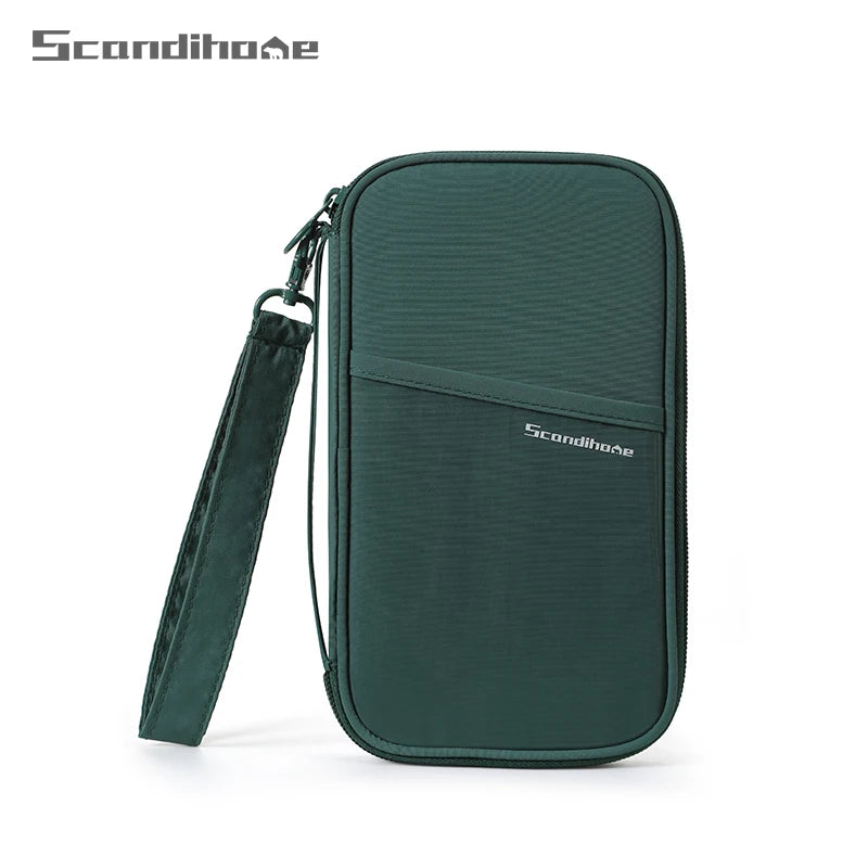 Scandihome Rfid Blocking Nylon Travel Passport Organizer