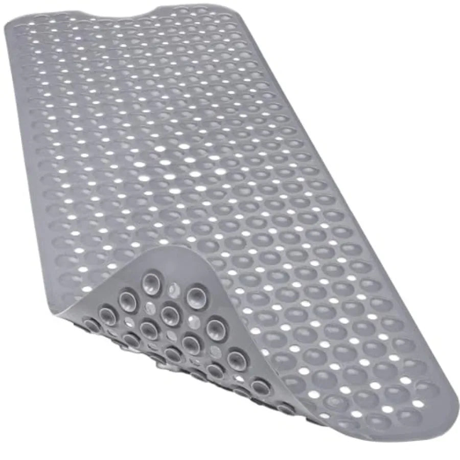 Non Slip Bathtub Shower Mat With Suction Cups Drain Holes