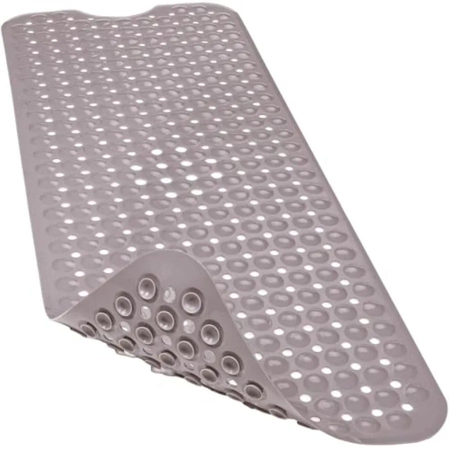 Non Slip Bathtub Shower Mat With Suction Cups Drain Holes