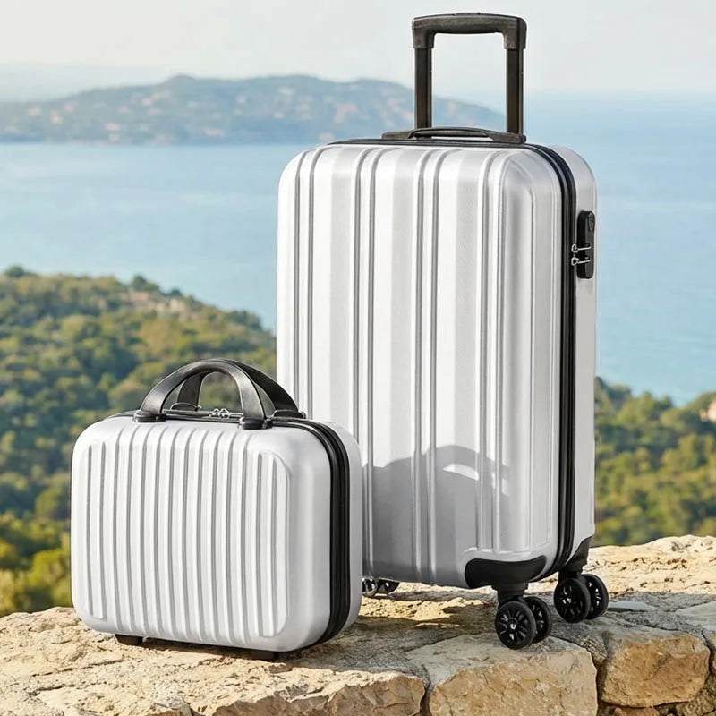 Abs Hardside Luggage Featuring Tsa Lock Usb Port Spinner Wheels