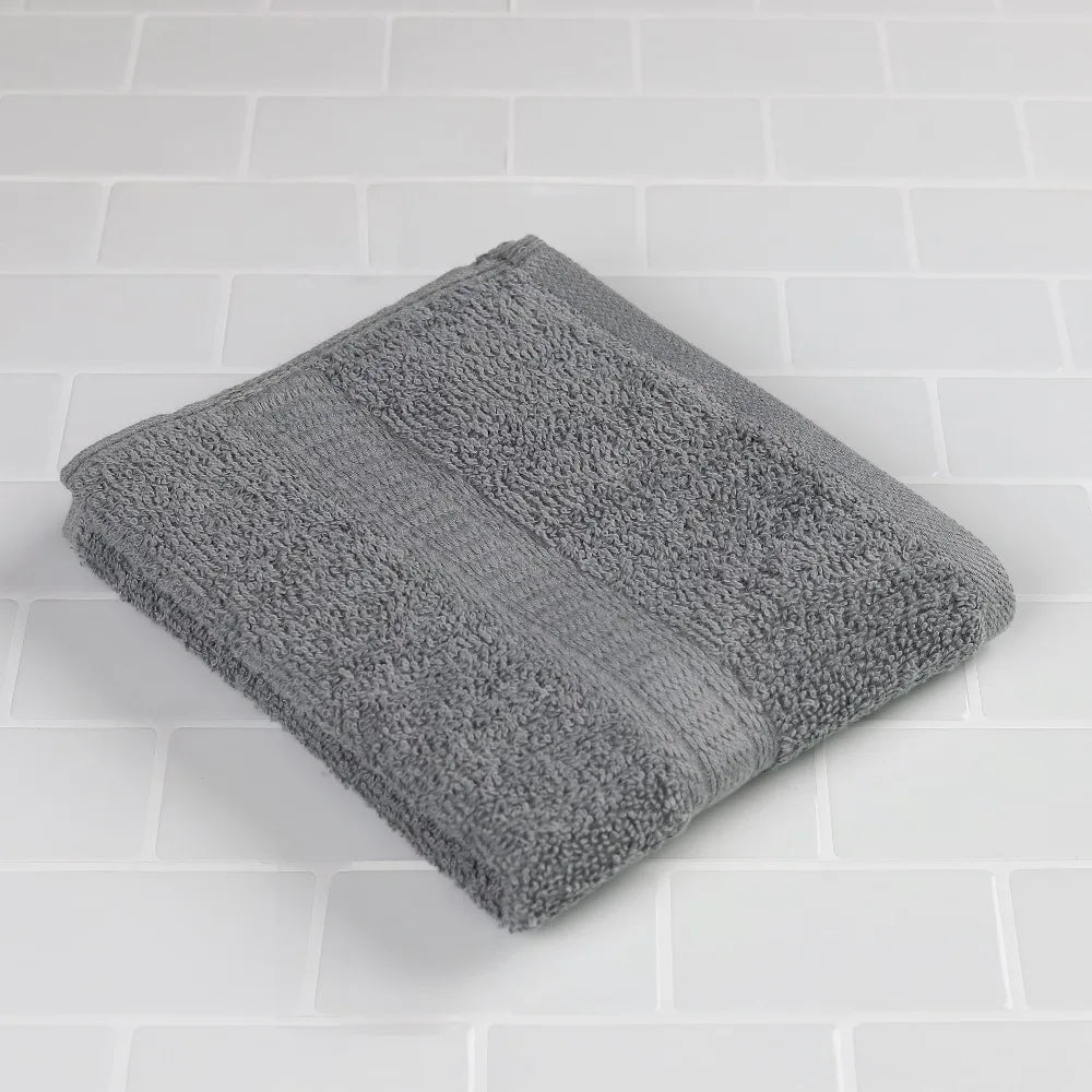 Mainstays Basic Cotton Hand Towel Soft Highly Absorbent Bathroom