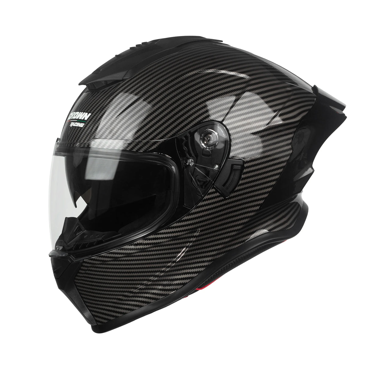 Crown Racing LW600 Full Face Motorcycle Helmet Dot Approved