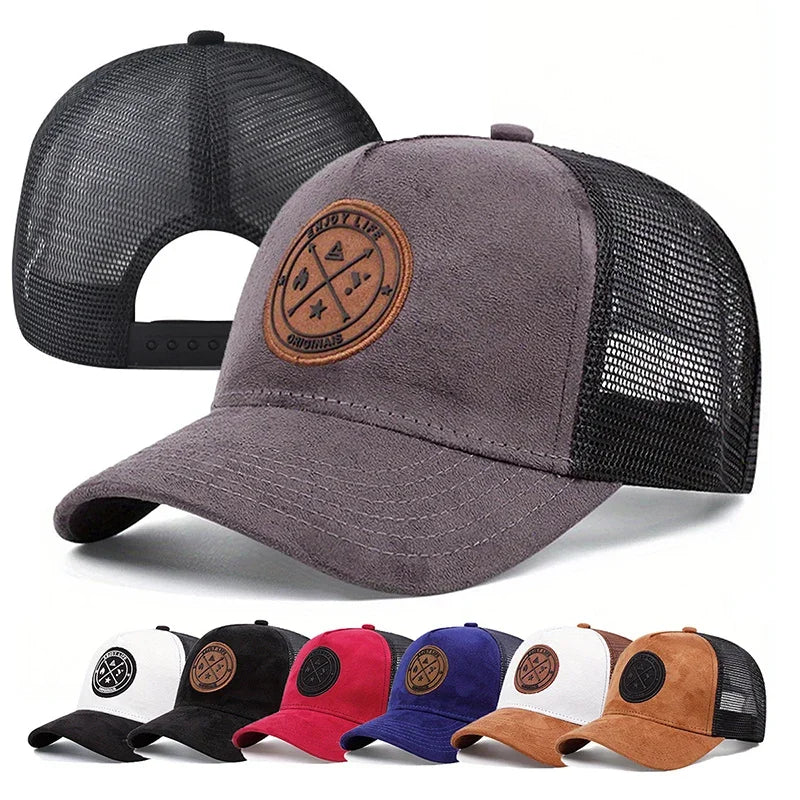 Breathable Mesh Snapback Baseball Cap For Daily Wear