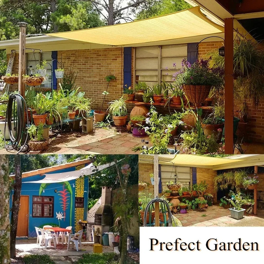 Waterproof Outdoor Sun Shade Sail Canopy For Patio Garden