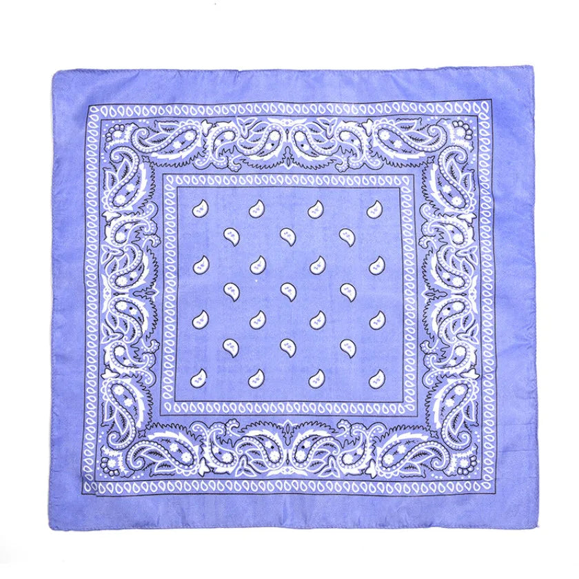 Premium Polyester Square Bandana Head Scarf Unisex
