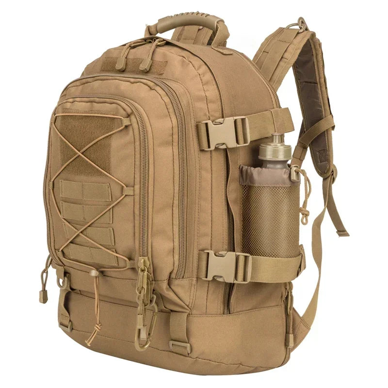 LQARMY Military Tactical Backpack For Outdoor Hiking Camping Travel