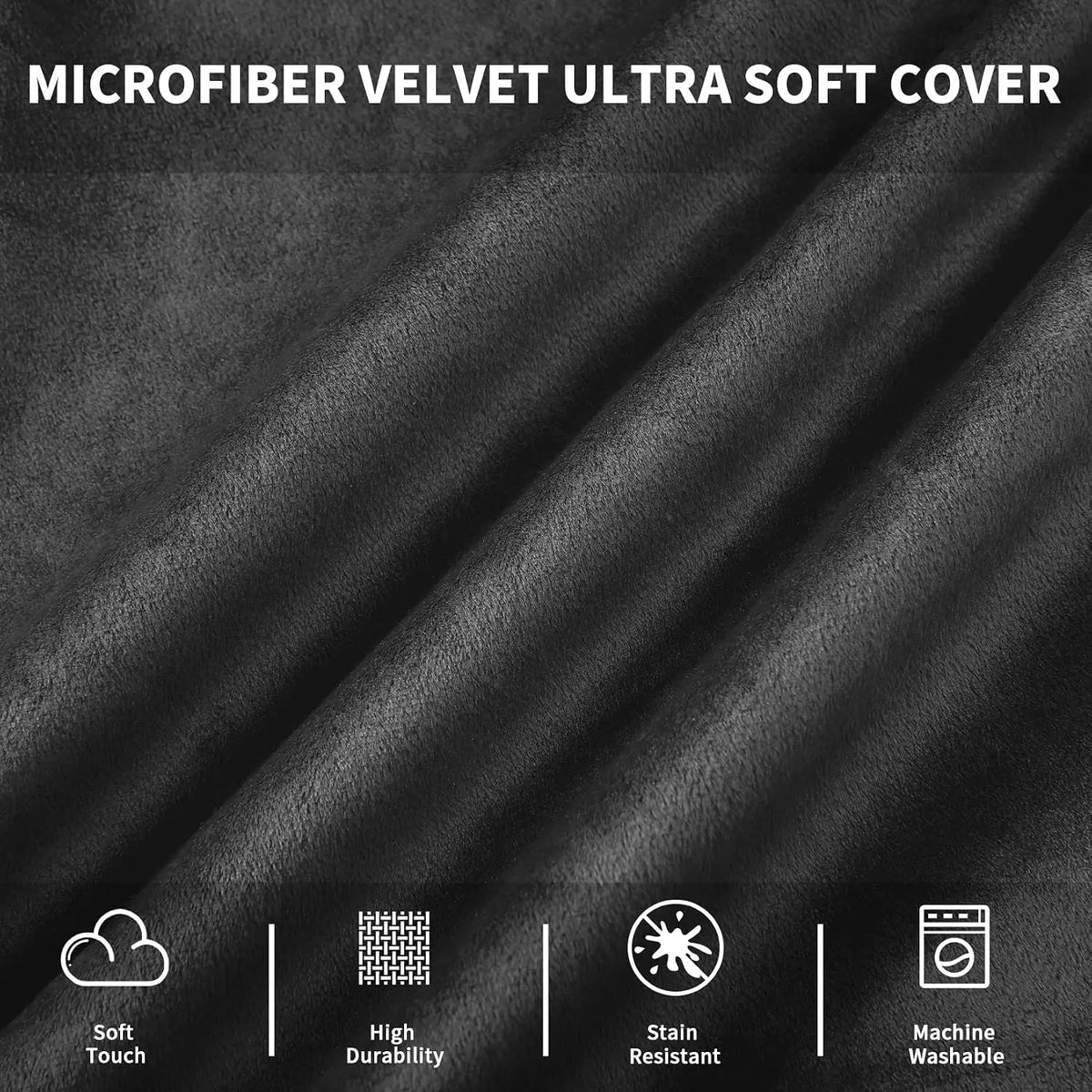 Garvee Oversized Bean Bag Chair With Removable Soft Cover