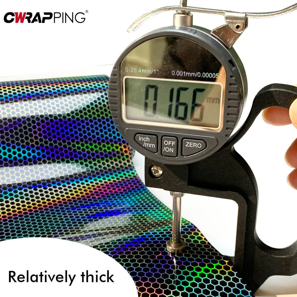 Cwrapping Honeycomb Car Headlight And Taillight Tint Film