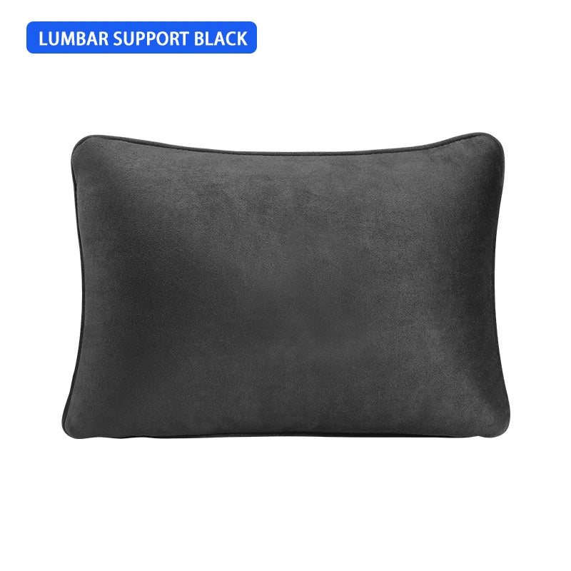 Tesla Model Y And 3 Plush Headrest And Lumbar Pillow