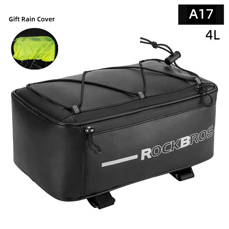 Rockbros Quick Release Bicycle Carrier Bag With Rain Cover