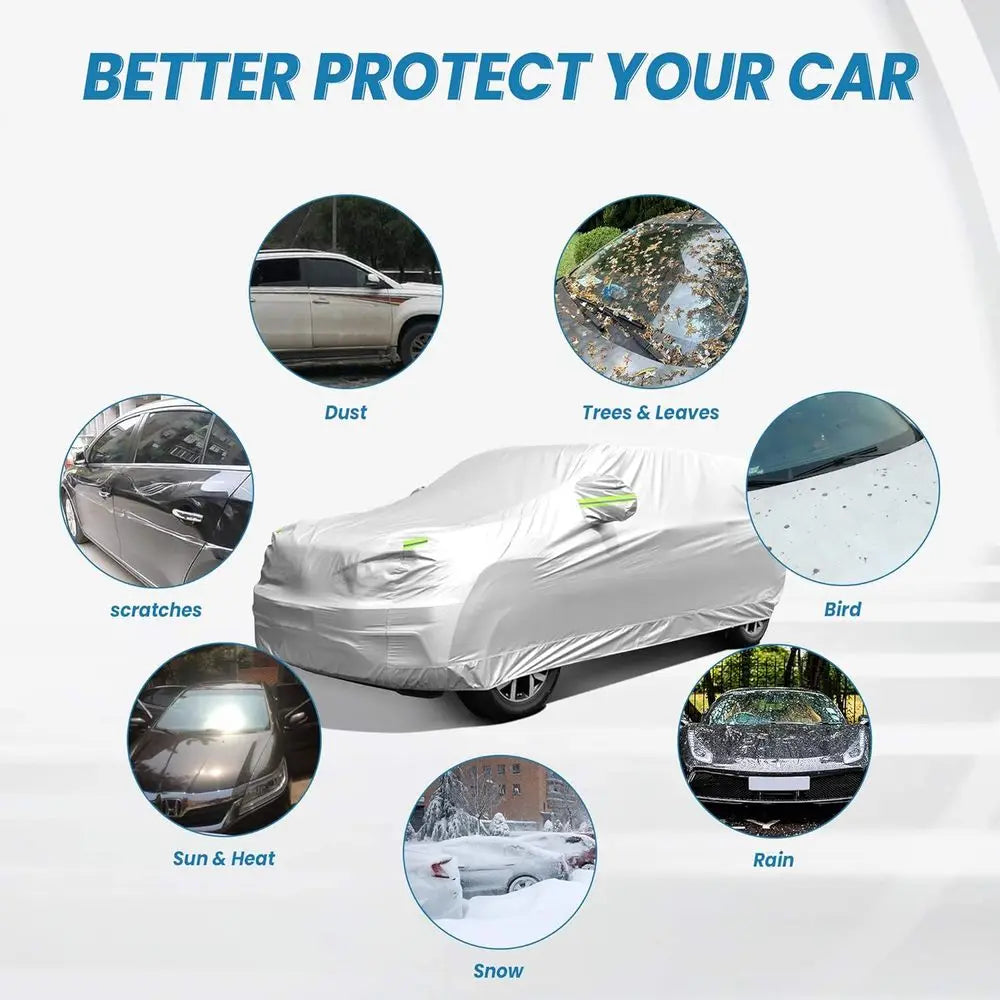 All Weather Suv Car Cover Featuring Uv And Hail Protection
