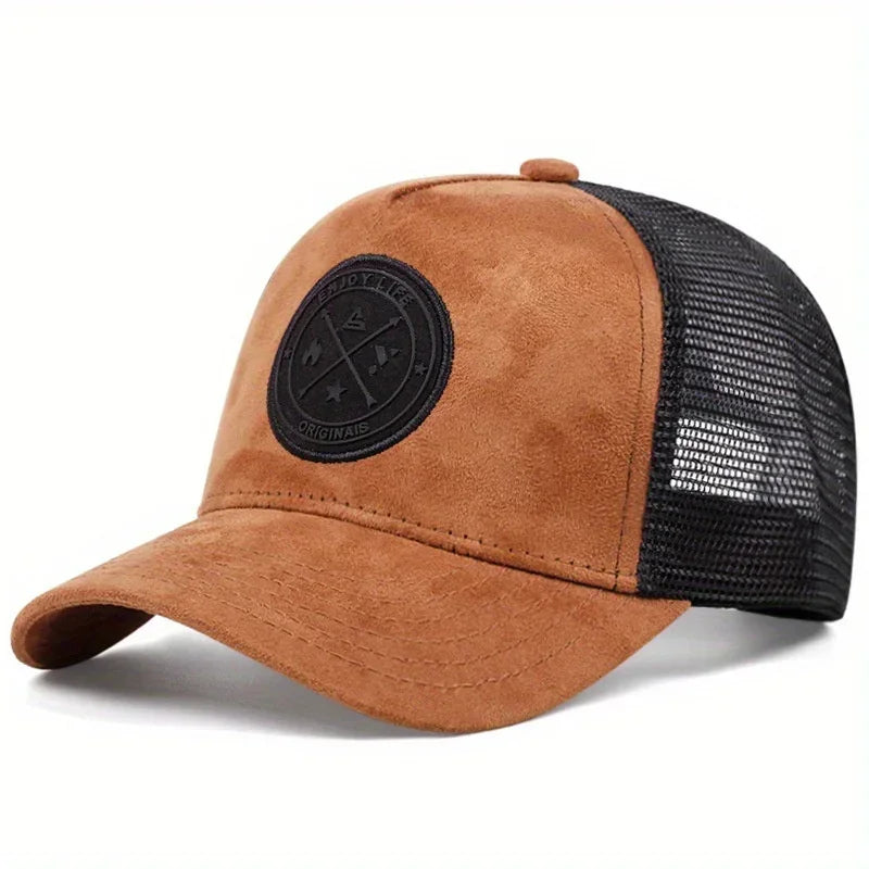 Breathable Mesh Snapback Baseball Cap For Daily Wear
