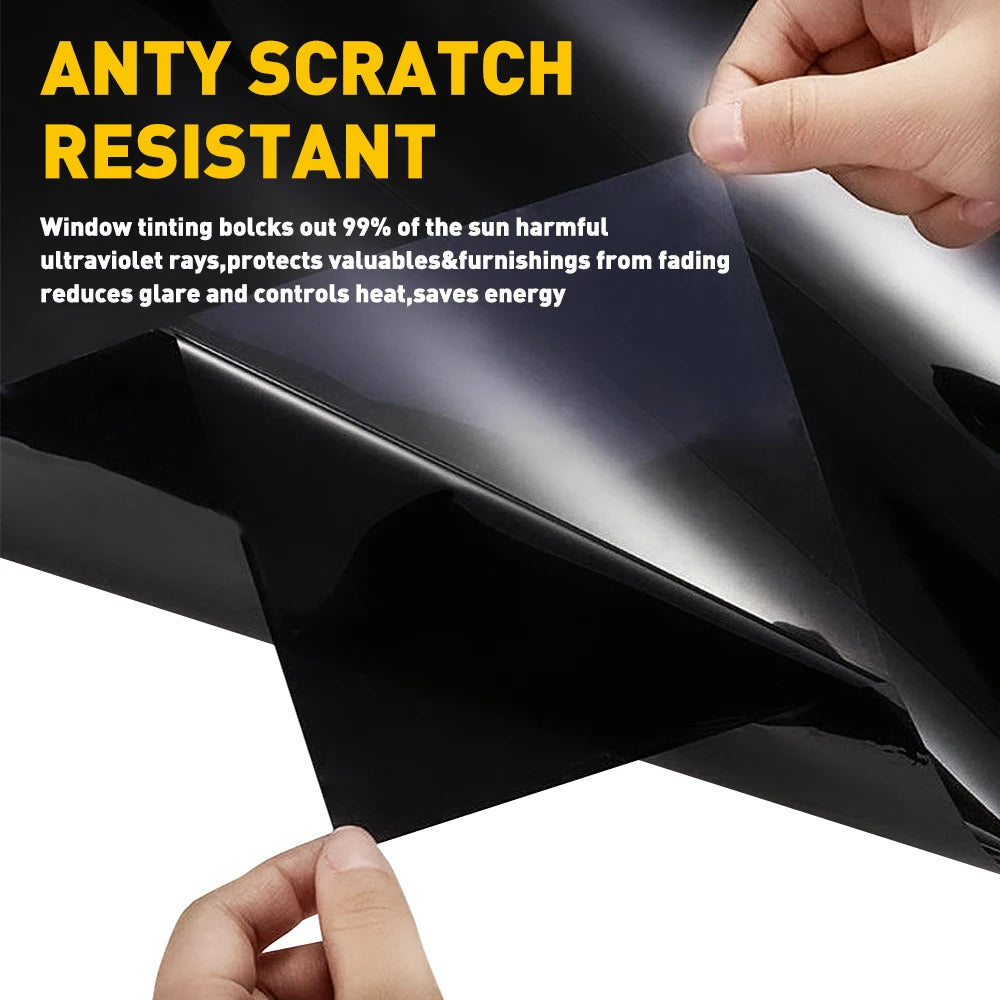 Car Window Privacy Tint Film With Solar UV Protection