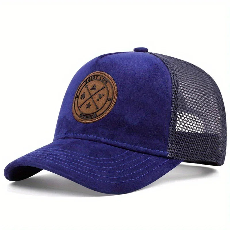 Breathable Mesh Snapback Baseball Cap For Daily Wear