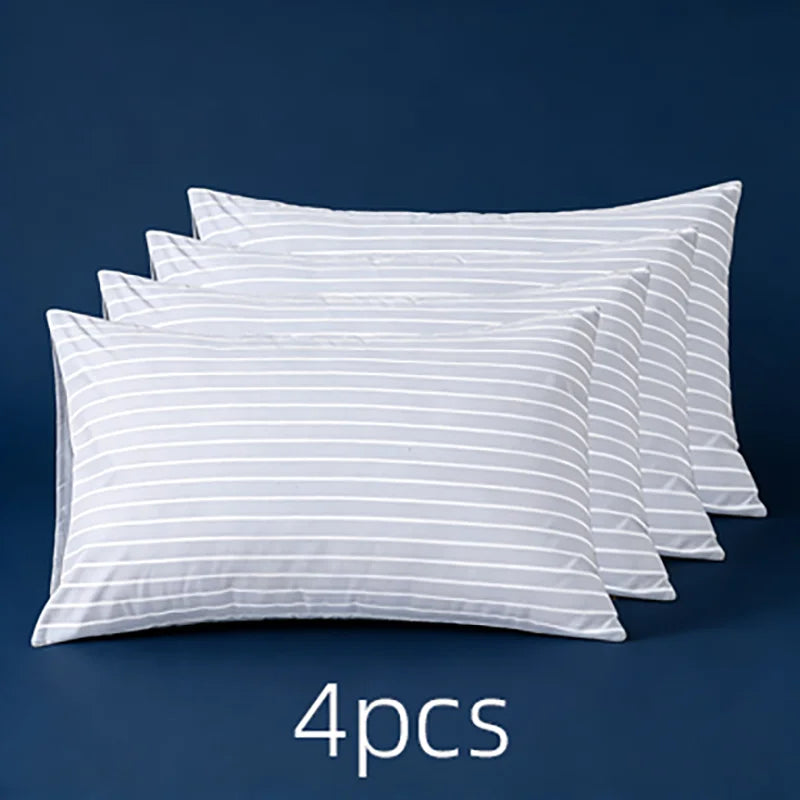 Easyum 4 Piece Printed Polyester Pillow Protector Set