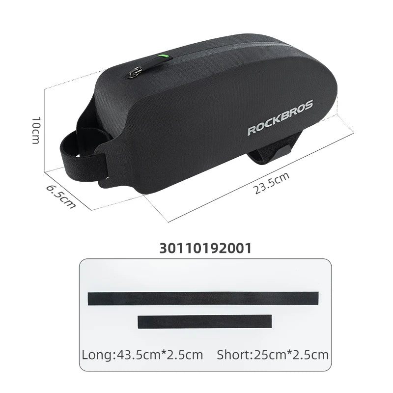 Rockbros Large Capacity Waterproof Top Tube Bicycle Bag