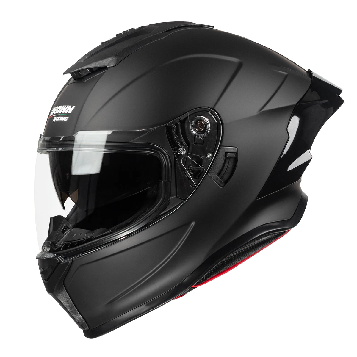 Crown Racing LW600 Full Face Motorcycle Helmet Dot Approved