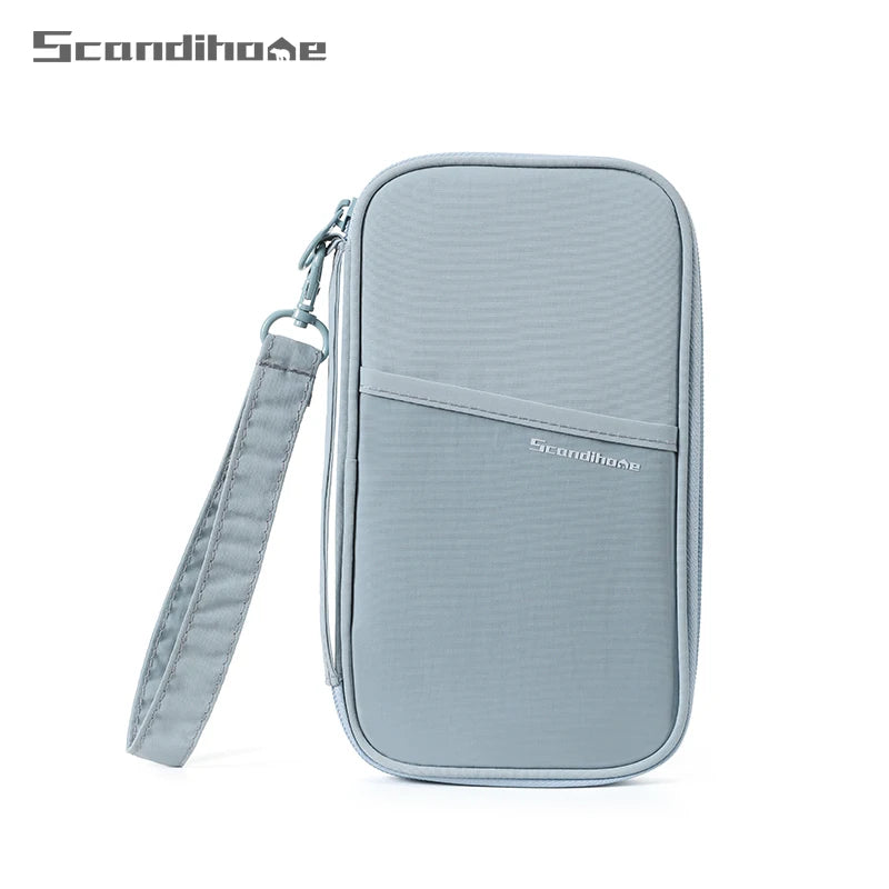 Scandihome Rfid Blocking Nylon Travel Passport Organizer