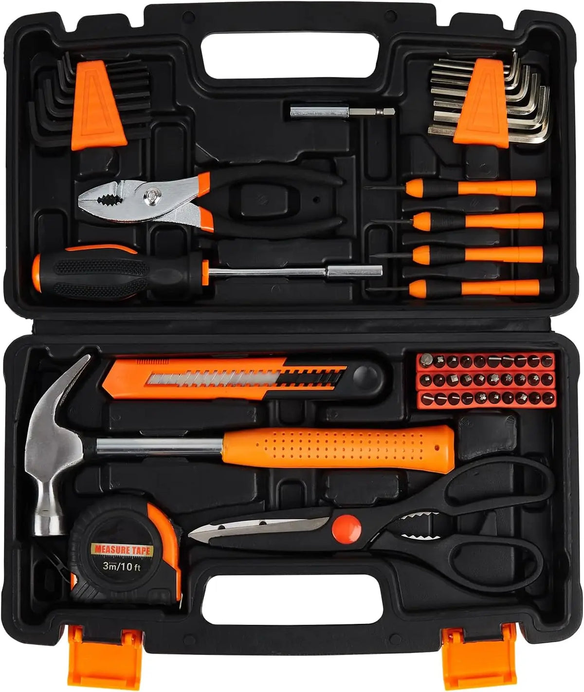 Home Tool Set With Case For Household Repairs And DIY
