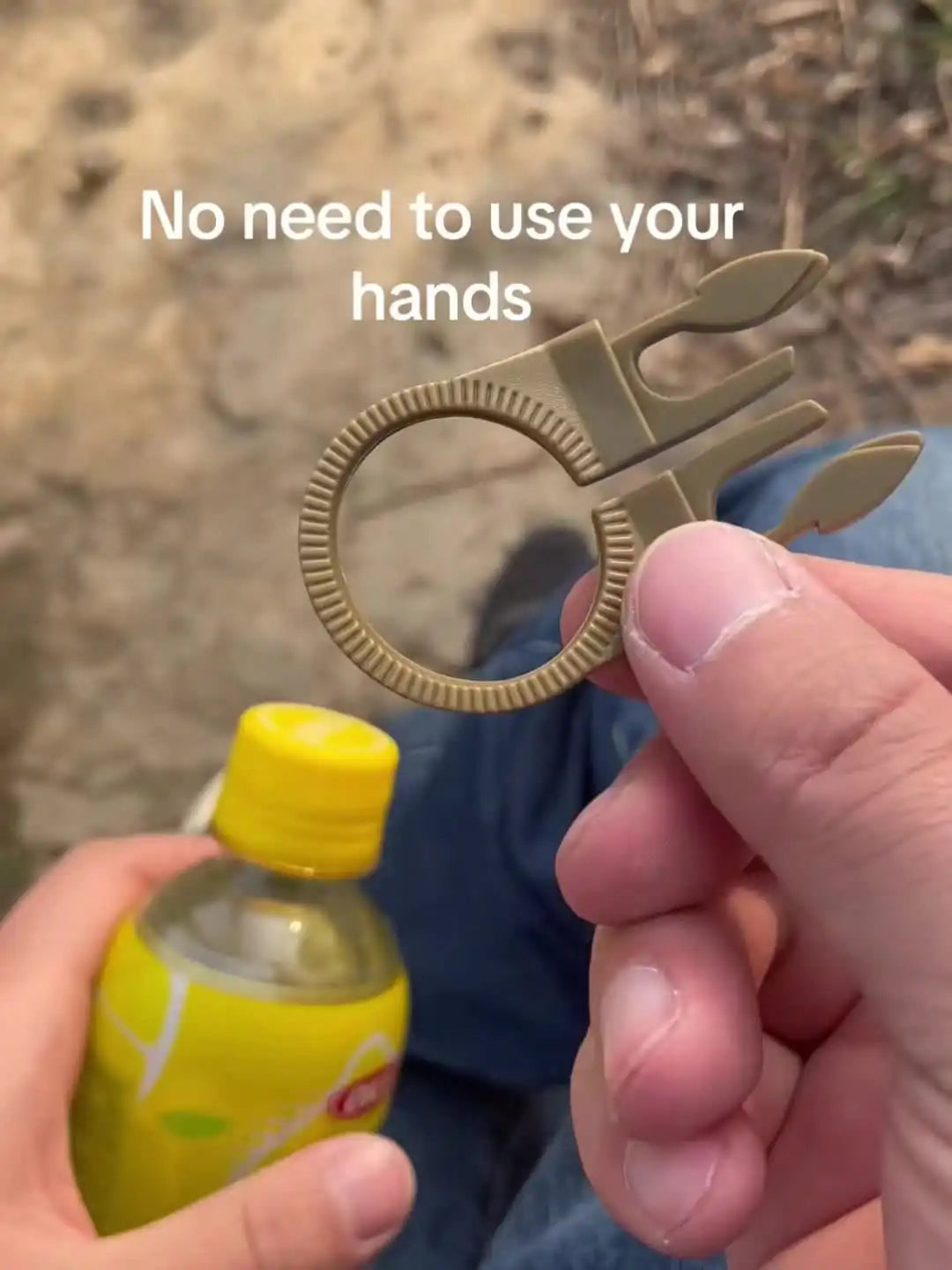 Outdoor Nylon Carabiner Quick Clips For Water Bottle And Backpack