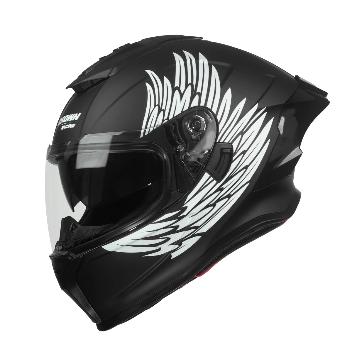 Crown Racing LW600 Full Face Motorcycle Helmet Dot Approved