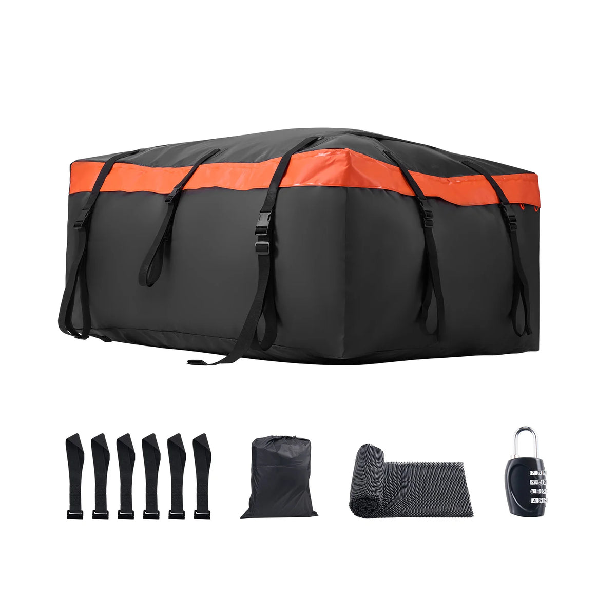 SucceBuy Waterproof Rooftop Cargo Carrier Bag for Travel