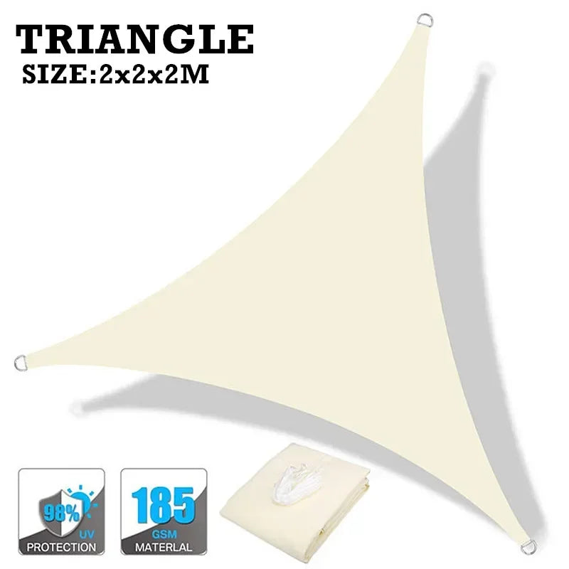 Waterproof Outdoor Sun Shade Sail Canopy For Patio Garden