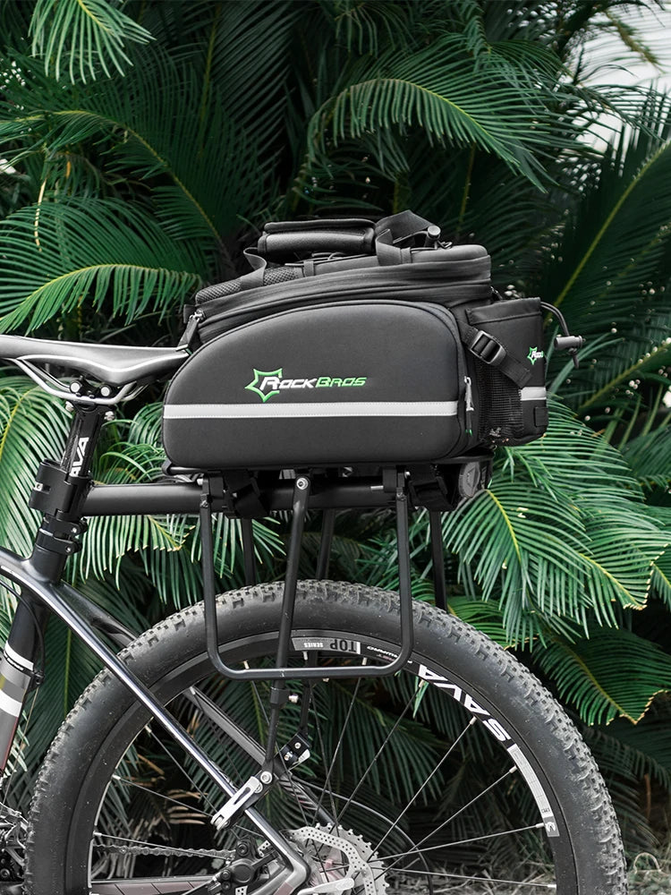 Rockbros Waterproof Bicycle Carrier Bag Rainproof Rear Rack Pannier