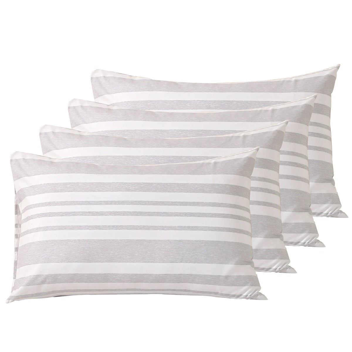 Easyum 4 Piece Printed Polyester Pillow Protector Set