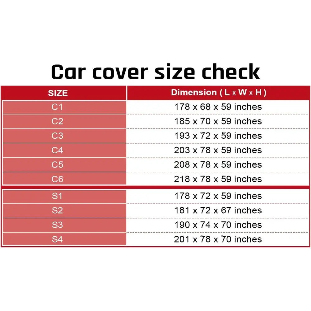 Premium Waterproof Car Cover For All Weather Sedan Protection