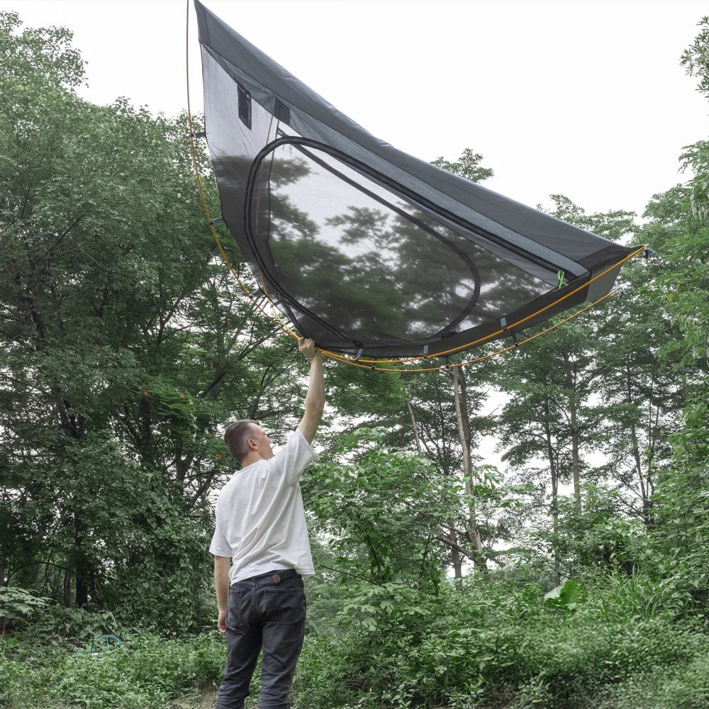 Night Cat Lightweight Double Wall Backpacking Tent For Two