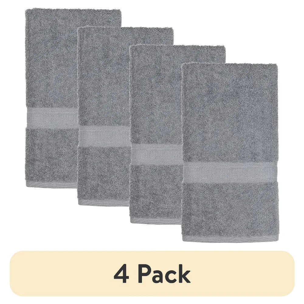 Mainstays Basic Cotton Hand Towel Soft Highly Absorbent Bathroom