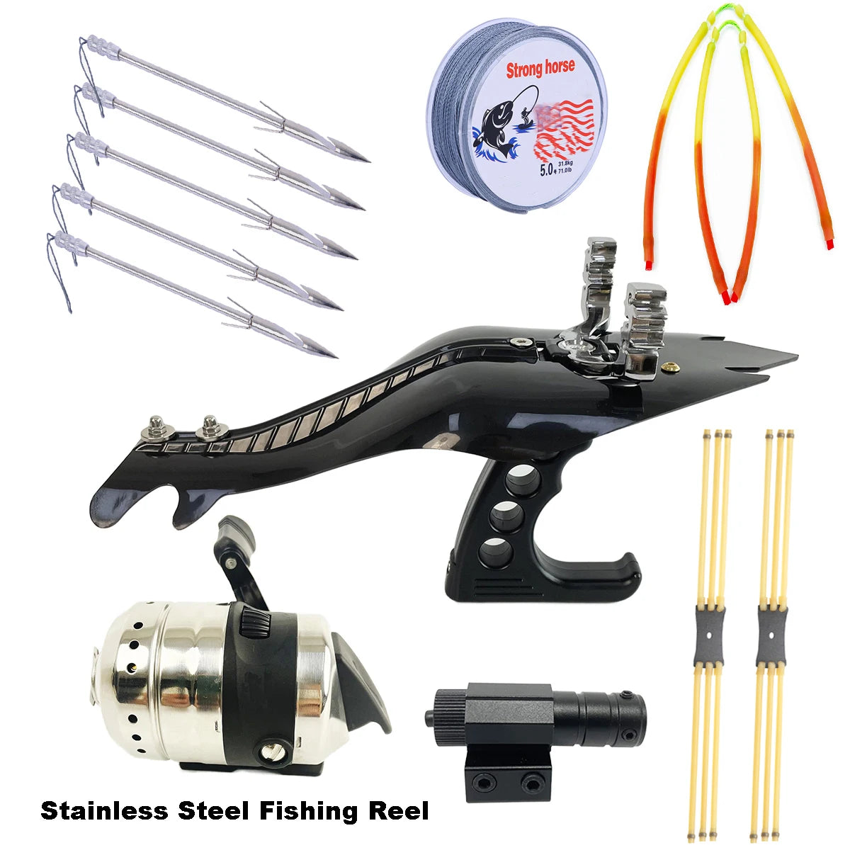 Professional Outdoor Hunting Slingshot And Fishing Kit