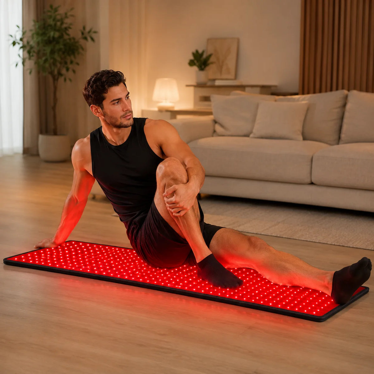 Red Light Therapy Mat 660nm 850nm Full Body Relaxation Pad