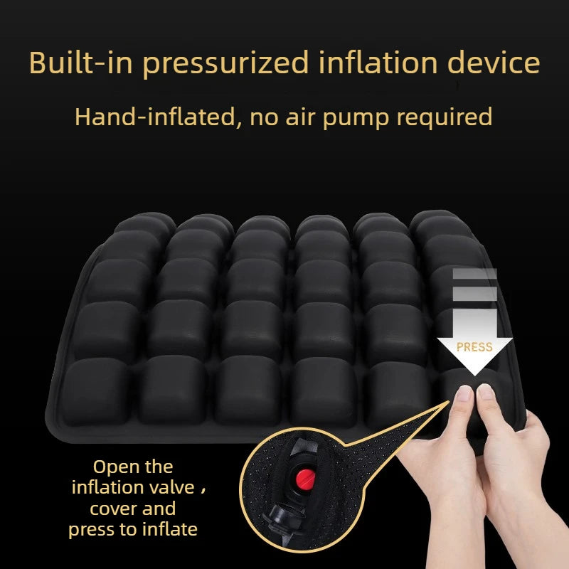 Premium Inflatable Seat Cushion Featuring 3D Massage For Chairs